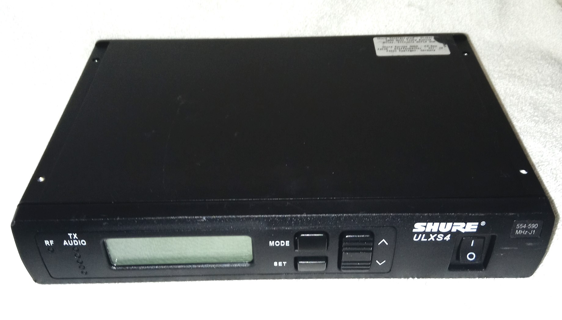 Shure ULXS4 J1 554mhz-590mhz Wireless Receiver